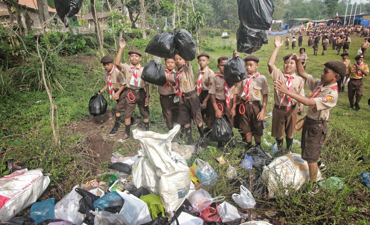 Kegiatan Jambore Tanamkan Peduli Kebersihan di Usia Dini