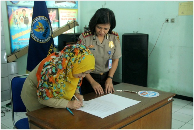 Sosialisasikan Bahaya Narkoba, Dinkominfo Tandatangani MoU dengan BNNK Temanggung