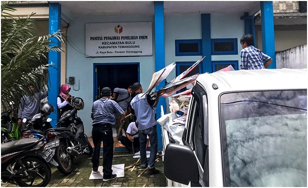 Masa Tenang, Bawaslu Temanggung Lakukan Patroli 