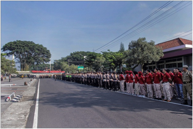 560 Personel Gabungan Siap Amankan Temanggung Pasca Penetapan KPU