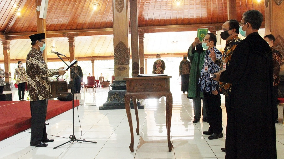 Bupati Temanggung Lantik Dua Pejabat Pimpinan Tinggi Pratama