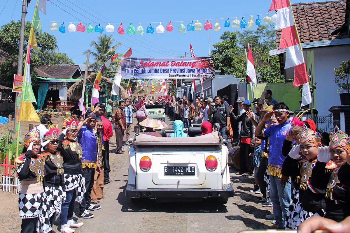 Desa Wonokerso Melaksanakan Penilaian Lomba Desa Tingkat Provinsi Jawa Tengah