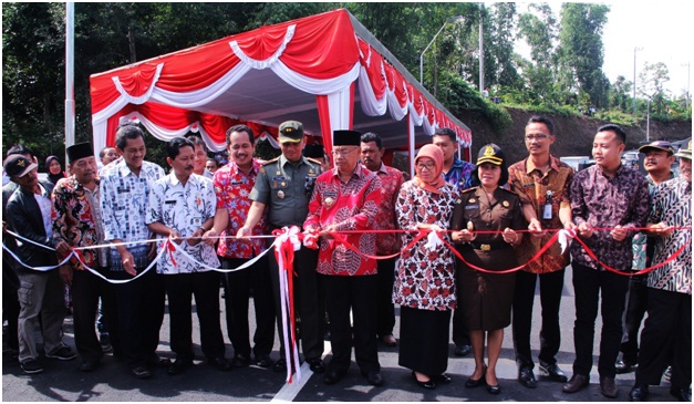 Bupati Temanggung Resmikan Jembatan Bendoperi