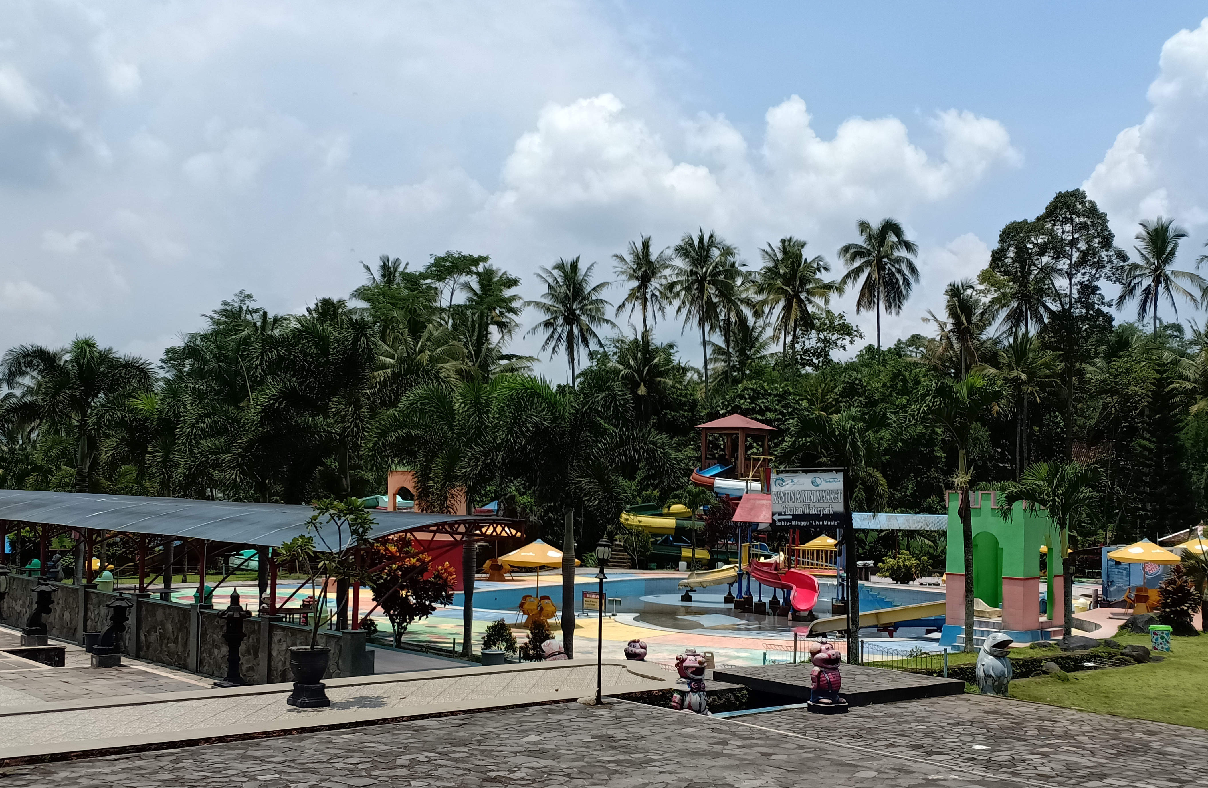 Masuk Zona Oranye, Pikatan Water Park Ditutup