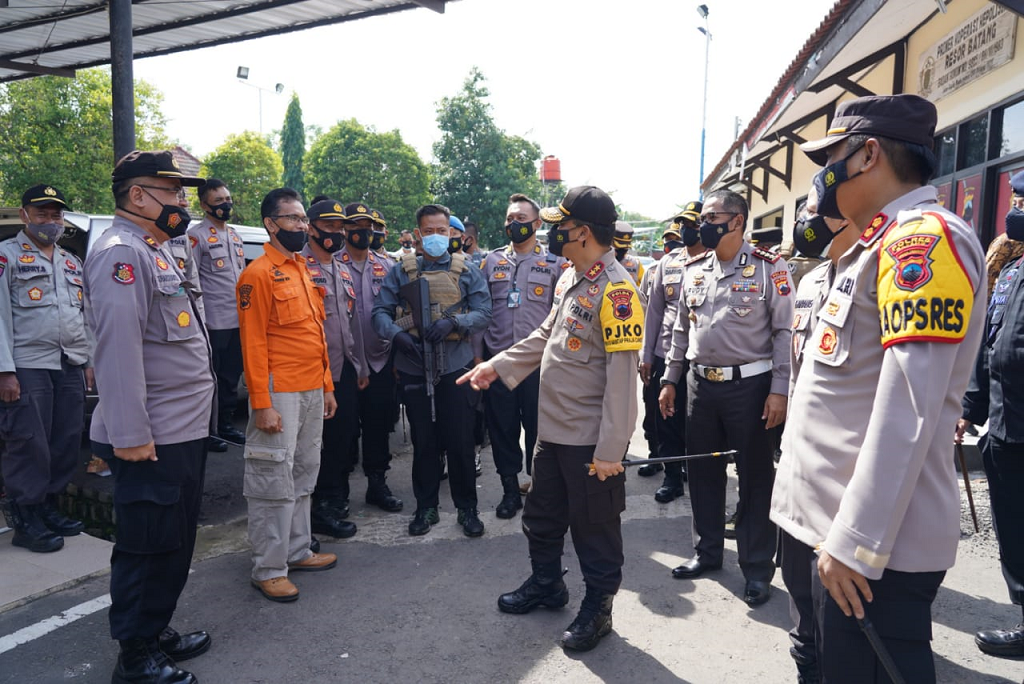 Angka Covid di Jateng Masih Tinggi, Kapolda Imbau Perayaan Nataru Cukup dirumah Saja