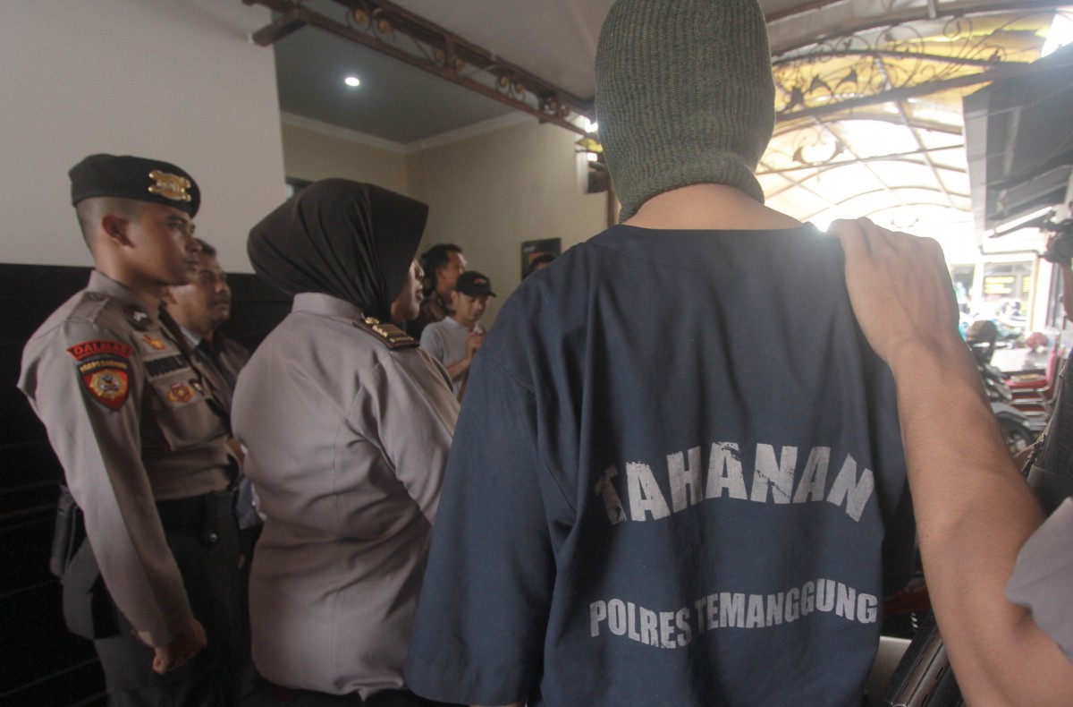 Polisi Temanggung Amankan Tersangka Pengguna Narkoba