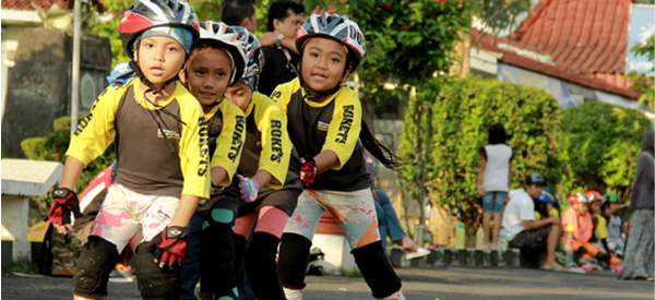 ROLLER SKATE TEMANGGUNG MULAI MENGGELIAT