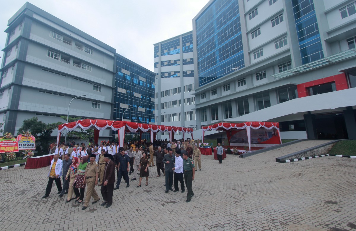 Gedung RSUD Temanggung 8 Lantai Tahap ke-II Diresmikan