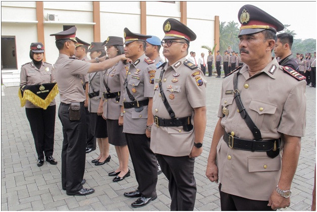 Empat Perwira di Polres Temanggung Dimutasi