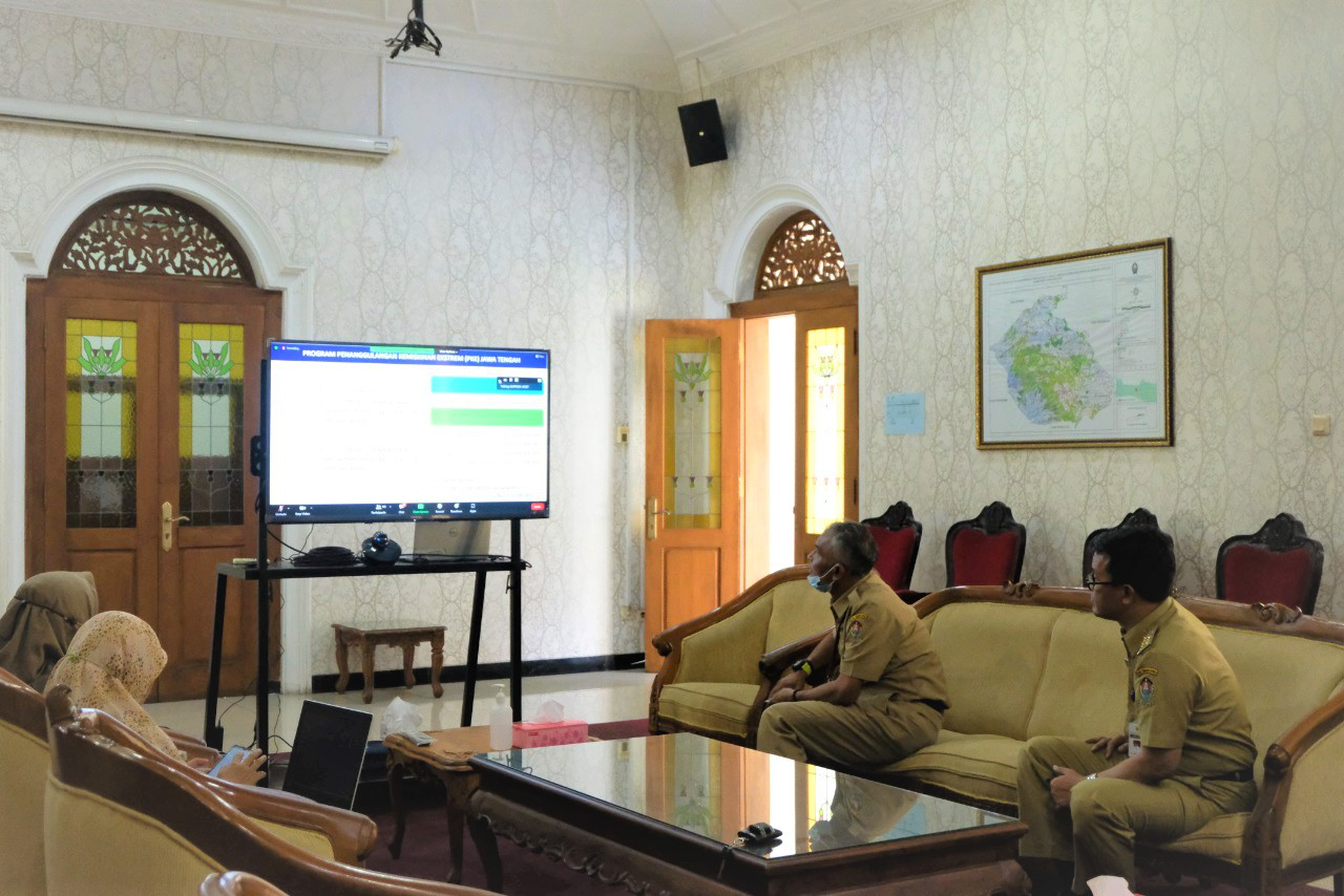 Rakor Sinergitas dan Konvergensi Penanggulangan Kemiskinan di Jawa Tengah