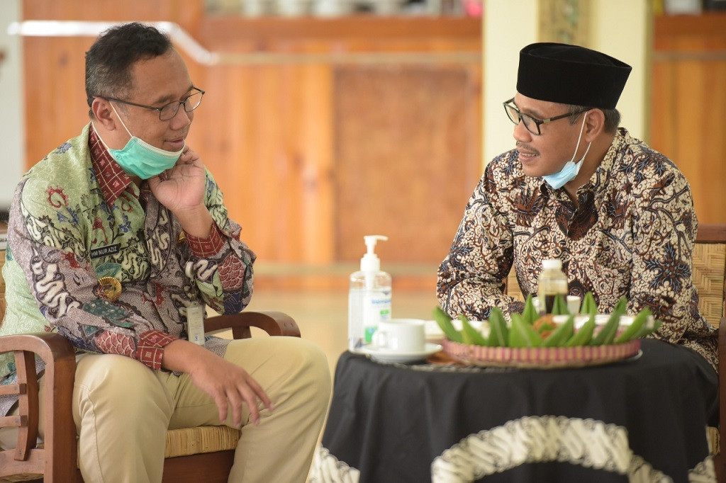 Wali Kota Magelang Silaturahmi dengan Bupati Temanggung